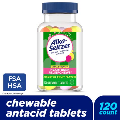 Alka Seltzer Extra Strength Heartburn Relief Assorted Fruit Chews