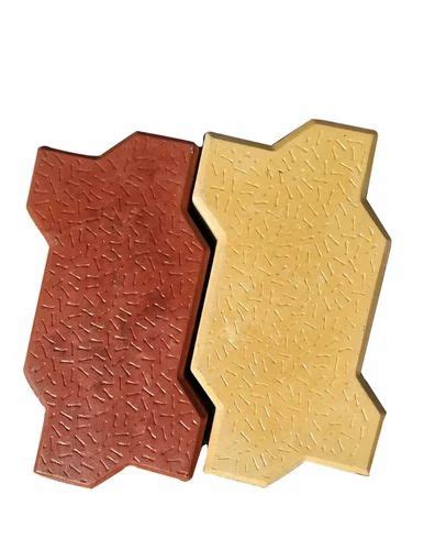 Zig Zag Rubber Mouled Paver Block At Best Price In Surat ID