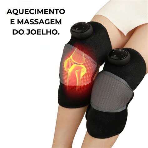 Massageador Elétrico Joelho Fisioterapia Articular