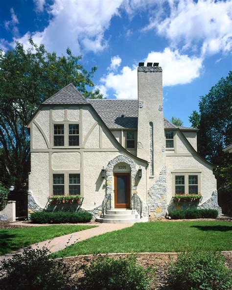 English Tudor Exterior Traditional Exterior Minneapolis By