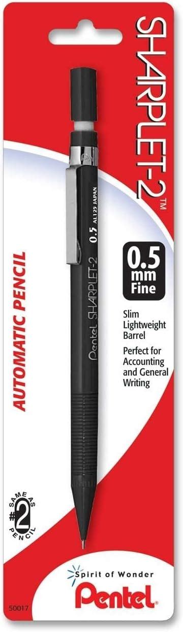 Amazon Pentel Sharplet 2 Automatic Pencil 0 5mm Black 1 Pack