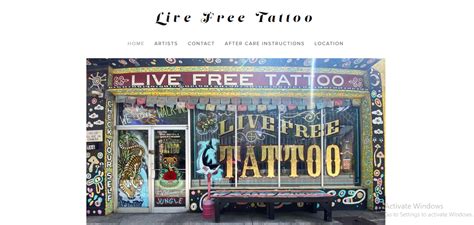 Live Free Tattoo - National Domains, LLC