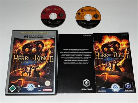 Gamecube Spiel Der Herr Der Ringe Das Dritte Zeitalter Kaufen Auf