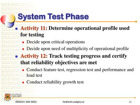 PPT SENG 521 Software Reliability Testing PowerPoint Presentation