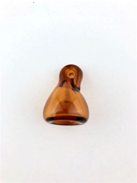 Amber Essential Oil Diffuser Pendant - Handmade Glass Essential Oil ...