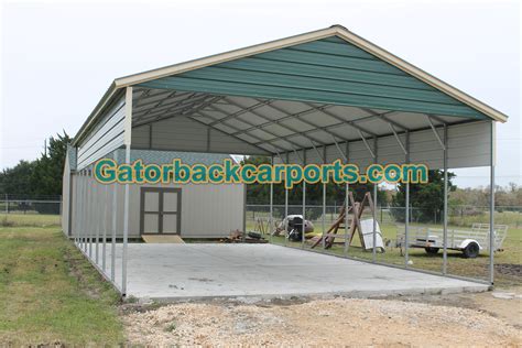 Metal Carports Crowley La Crowley Louisiana Carports Gatorback Carports