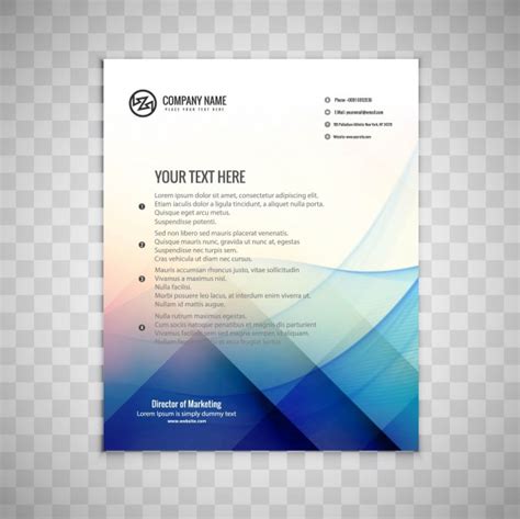 Premium Vector Modern Blue Business Brochure