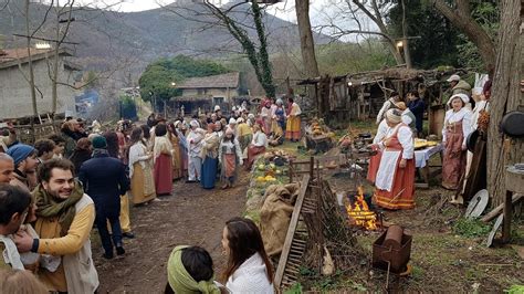 Presepe Vivente Della Vaccheria Al Parco Maria Carolina Di Caserta