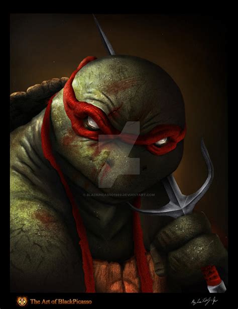 Tmnt Raphael By Blackpicasso1989 On Deviantart