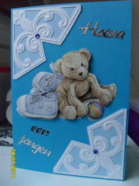 A Card With A Teddy Bear And Shoes On It