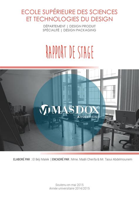 Rapport De Stage Imprimerie Pdf