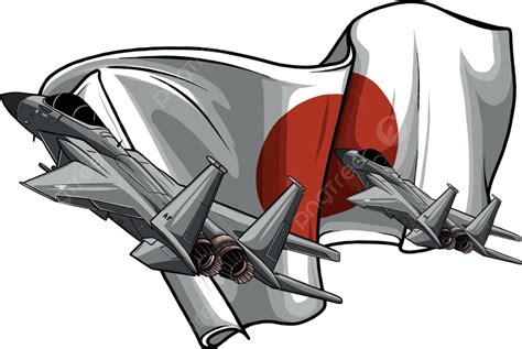 Military Fighter Jets With Japan Flag Vector Fast Planes Nation Vector, Fast, Planes, Nation PNG ...