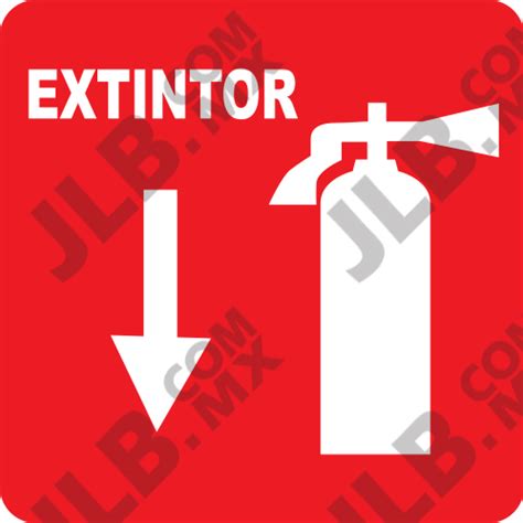 Señalamiento Extintor Equipos Contra Incendio Jlb