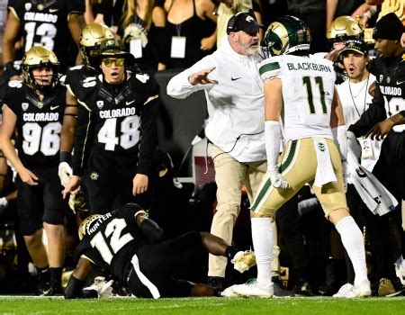 CSU Rams' Henry Blackburn owes CU Buffs' Travis Hunter an apology