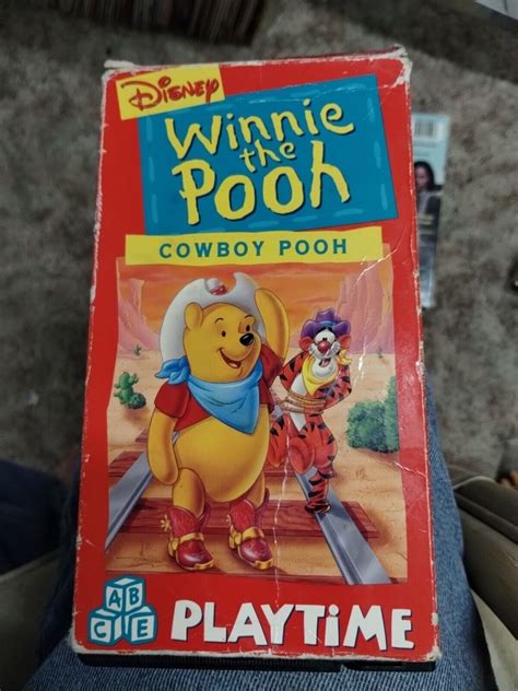 Winnie The Pooh Pooh Playtime Cowboy Pooh VHS 1994 765362198030