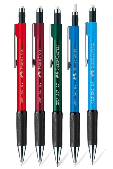 Faber Castell Grip 1347 Mekanik Uçlu Kurşun Kalem Seti 0 7 Mm 5 Renk