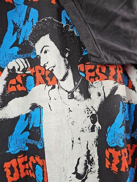 1987 Sid Vicious The Sex Pistols Destroy Vintage 80s Gem