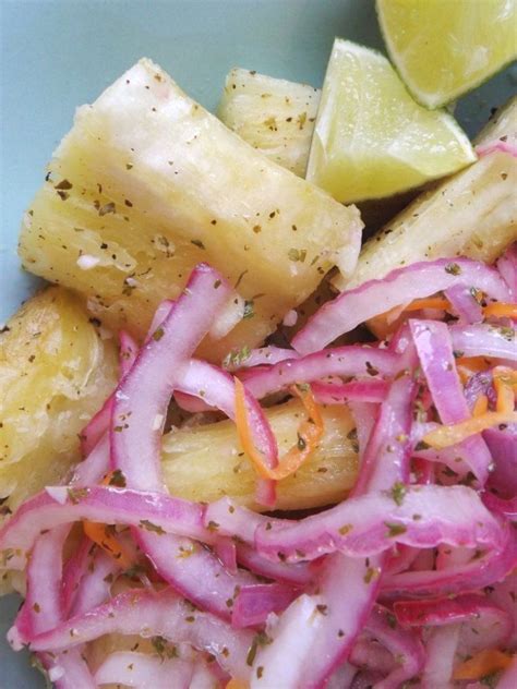 Yuca En Escabeche Pickled Yuca Salad Hispanic Kitchen Recipe