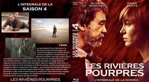 Jaquette DVD De Les Rivieres Pourpres Saison 4 Custom BLU RAY