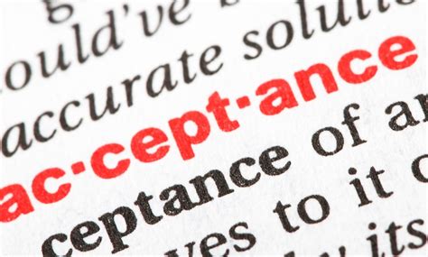 how to pronounce acceptance