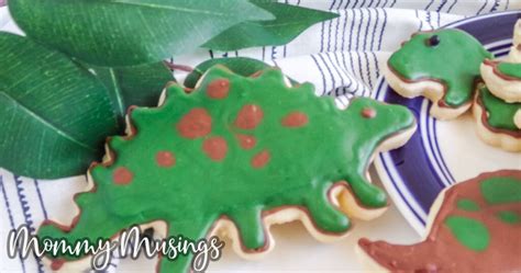 How To Make Dinosaur Cookies for a Dinosaur Party