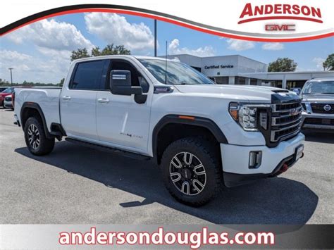 Pre Owned 2022 Gmc Sierra 2500hd At4 4d Crew Cab In Douglas 4524a Anderson Gmc Inc