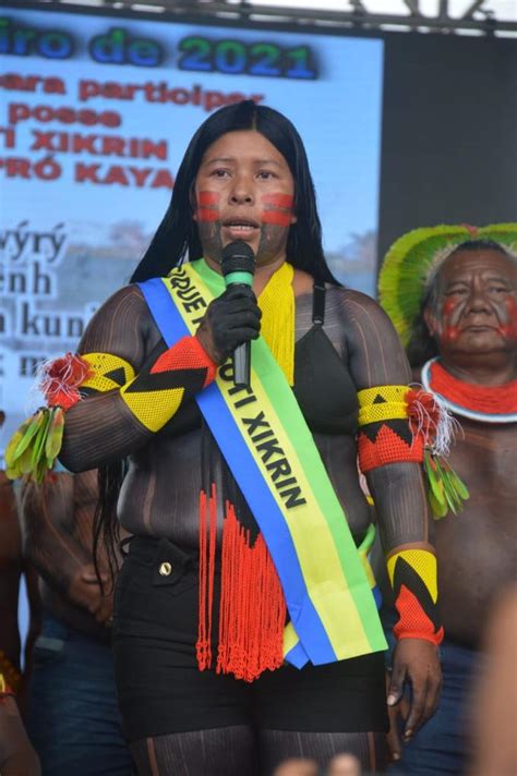 Kokoti Xikrin A primeira mulher Cacique Instituto Indígena Botiê Xikrin