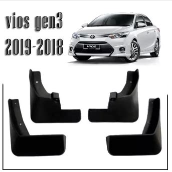 Mudguard Flap For Toyota Vios 2013 2018 3rd Gen Vios Gen 3 Superman