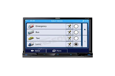 Clarion Nx Etrk Monitor Auto E Din Car Multimedia Monitor A