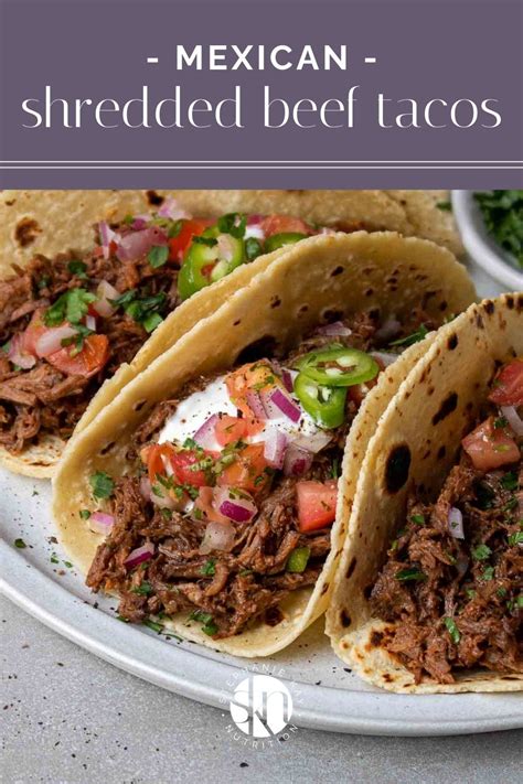 Mexican Shredded Beef Tacos Artofit