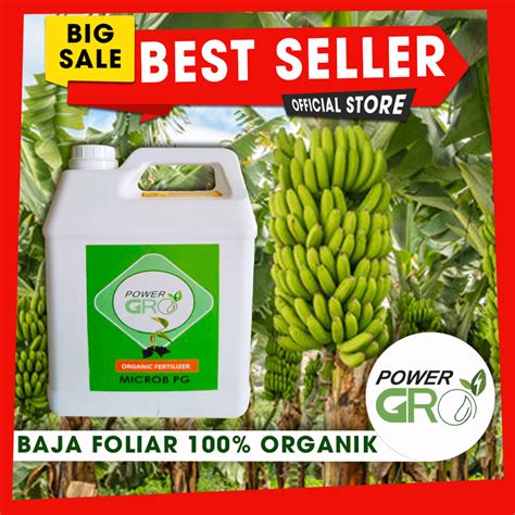 POWERGRO Genuine 4L Baja Foliar 100 Organik Foliar Fertilizer