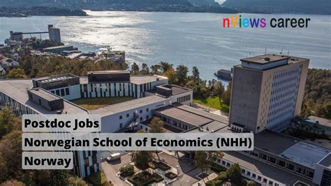 Norwegian School Of Economics NHH Postdoc Job Vacancies NViews Career