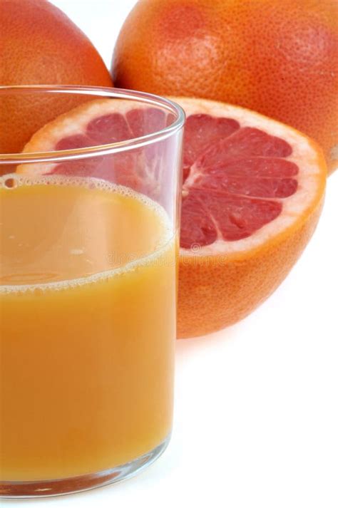 Vidro Do Suco De Toranja Fresco Imagem De Stock Imagem De Toranja