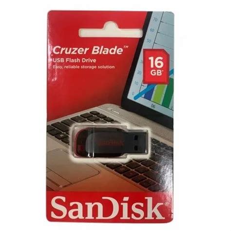 Black Plastic Sandisk 16GB USB Flash Pen Drive At Rs 300 Piece In