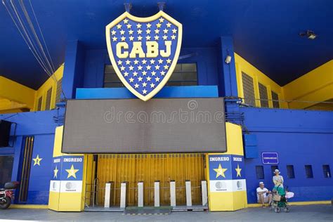 The Stadium La Bombonera in La Boca, Buenos Aires, Argentina Editorial ...