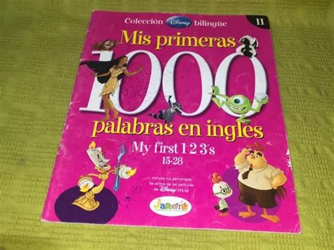 Mis Primeras 1000 Palabras En Inglés 11 Disney Jardín