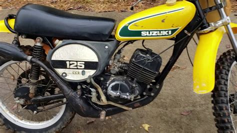 1974 Suzuki TM 125 YouTube