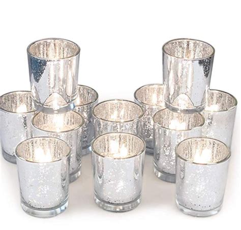 Silver Mercury Votive Eventaccents