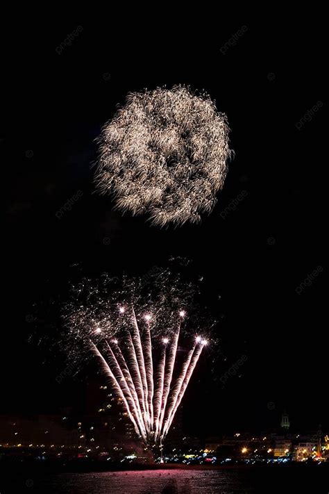 Fireworks Black Explosion White Photo Background And Picture For Free ...