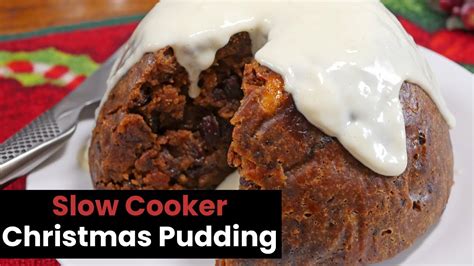 Slow Cooker Christmas Pudding Youtube