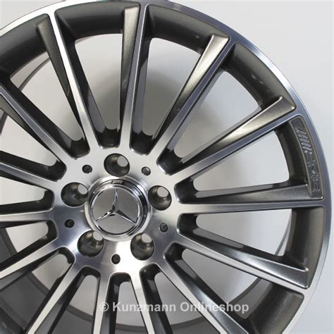 Amg Inch Alloy Wheel Set Mercedes Benz C Class W Multi Spoke