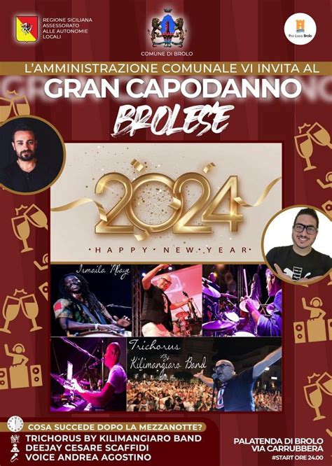 Brolo Tutto Pronto Per Il Capodanno Al Palatenda Musica E