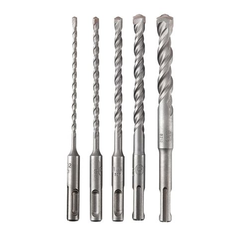 Sds Plus Type Rotary Hammer Bits Set 5 Piece