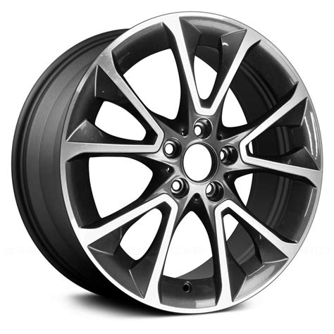 Replace® Alybv041u30 5 V Spoke Dark Charcoal With Machined Accents