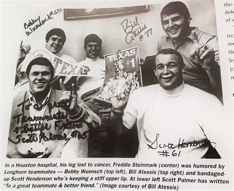 Bobby Mitchell and Freddie Steinmark - Texas Legacy Support Network