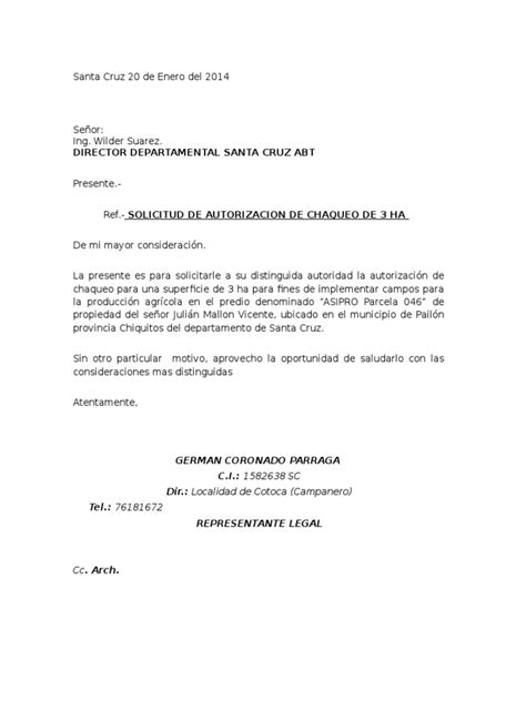 Modelo De Carta De Solicitud De Pago De Factura Riset