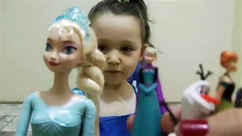 Huevo Sorpresa Gigante De Frozen Elsa Anna En Espa Ol Plastilina