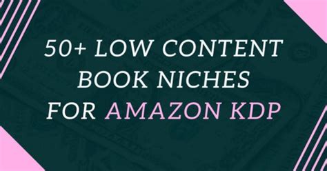 9 Highly Profitable Amazon KDP Niches Ideas 2024