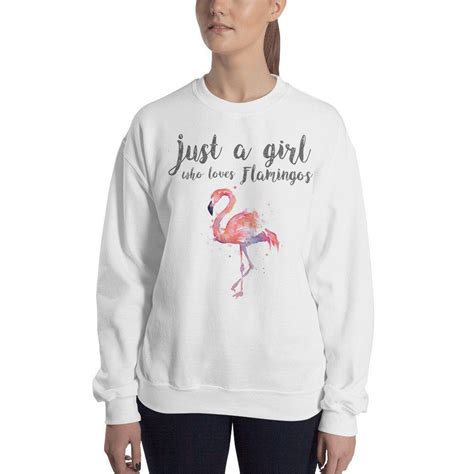 Flamingo T Women Flamingo Sweatshirt For Ladies Warm Etsy Sweatshirts Flamingo