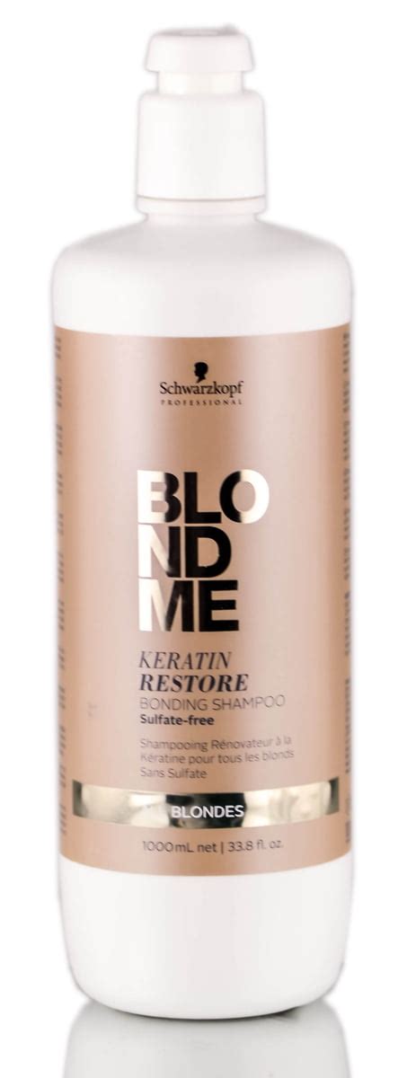 Schwarzkopf Professional BlondMe Keratin Restore Bonding Shampoo All